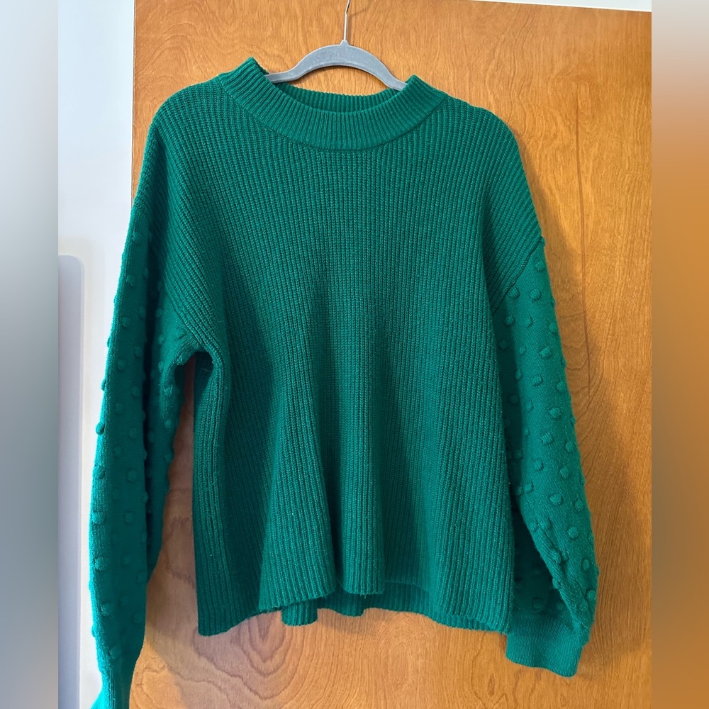 CeCe green sweater size XL